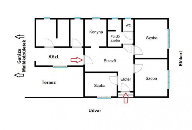 Eladó családi ház, Telekgerendáson 35 M Ft, 2+1 szobás