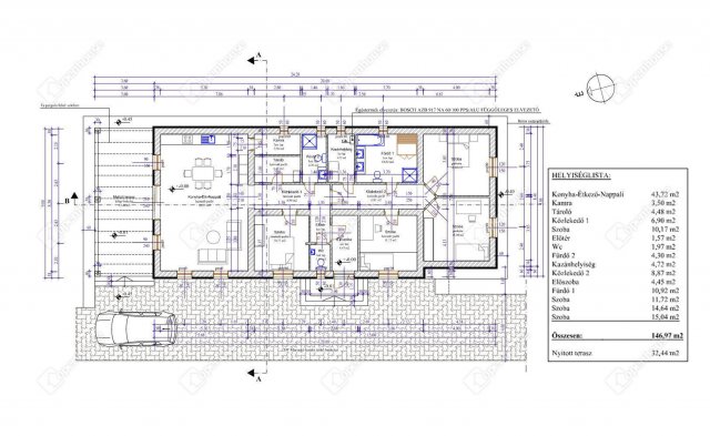 Eladó családi ház, Tiszaújvárosban 89.99 M Ft, 5 szobás