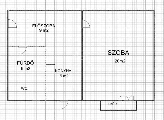 Eladó téglalakás, Kecskeméten 34.9 M Ft, 1 szobás
