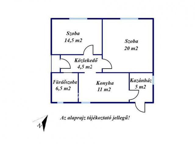 Eladó családi ház, Tiszafüreden 39 M Ft, 2 szobás