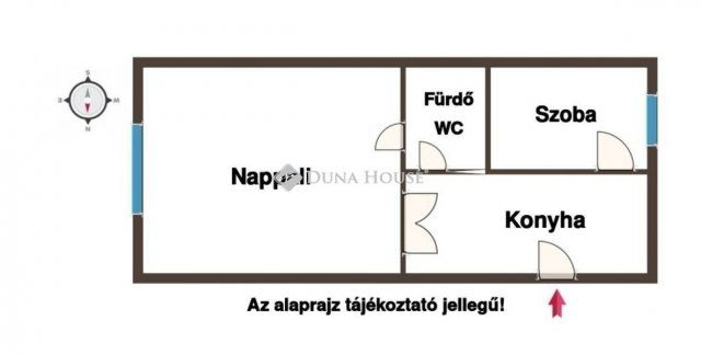 Eladó téglalakás, Budapesten, VII. kerületben 73 M Ft, 2 szobás