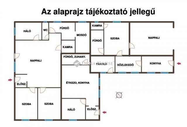 Eladó családi ház, Szigethalmon 119 M Ft, 8 szobás