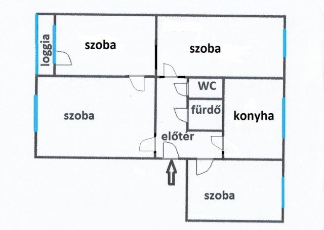 Eladó téglalakás, Budapesten, XV. kerületben, Sárfű utcában