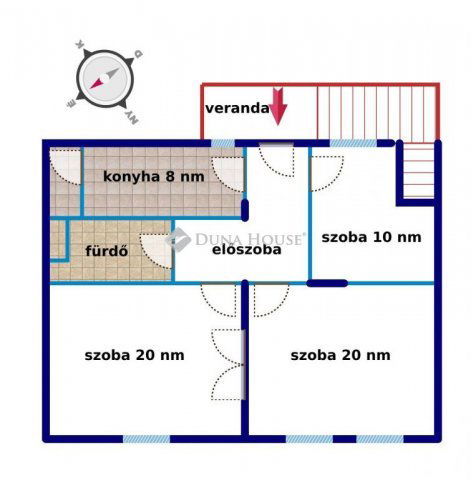 Eladó téglalakás, Budapesten, XIV. kerületben 79 M Ft, 3 szobás