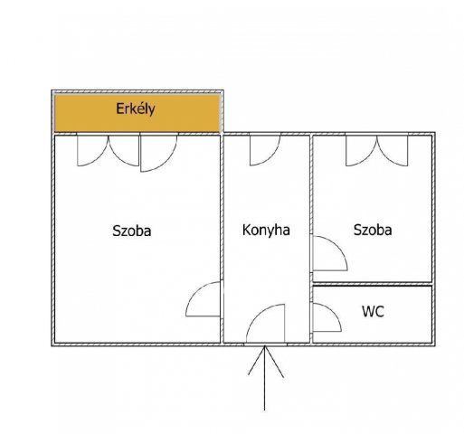 Eladó panellakás, Miskolcon 24.9 M Ft, 1+1 szobás