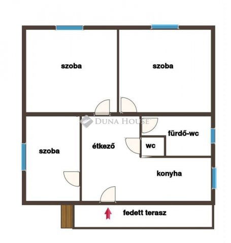 Eladó családi ház, Gyöngyöshalászon 24.9 M Ft, 2+1 szobás