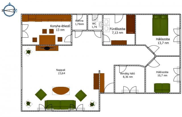 Kiadó családi ház, albérlet, Szigetszentmiklóson 430 E Ft / hó