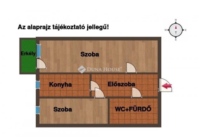 Eladó panellakás, Budapesten, IV. kerületben 53.9 M Ft, 2 szobás