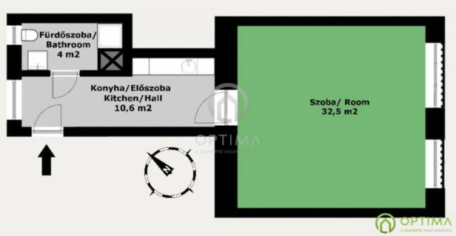 Eladó téglalakás, Budapesten, V. kerületben, Ferenciek terén