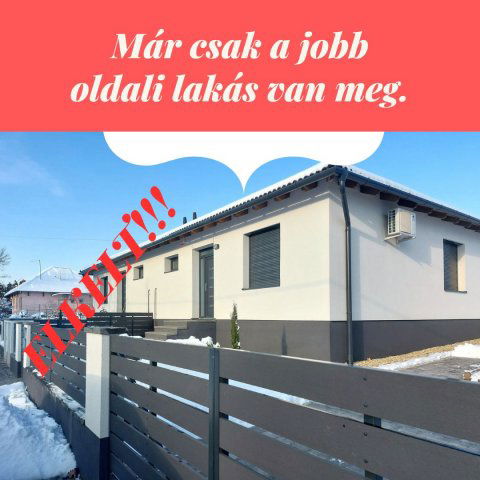 Eladó téglalakás, Szajolon 73.9 M Ft, 3 szobás