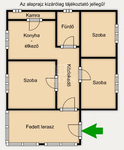 Eladó családi ház, Erdőkertesen 97.99 M Ft, 3 szobás