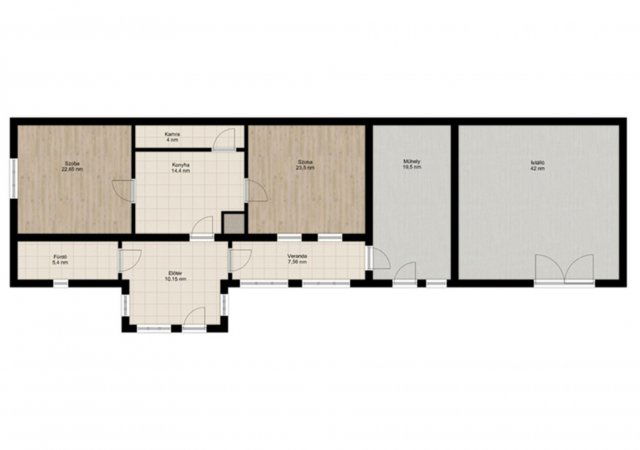 Eladó családi ház, Bakonybélben 45 M Ft, 2 szobás