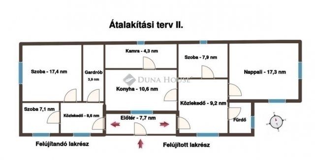Eladó családi ház, Budapesten, XVIII. kerületben 89.5 M Ft