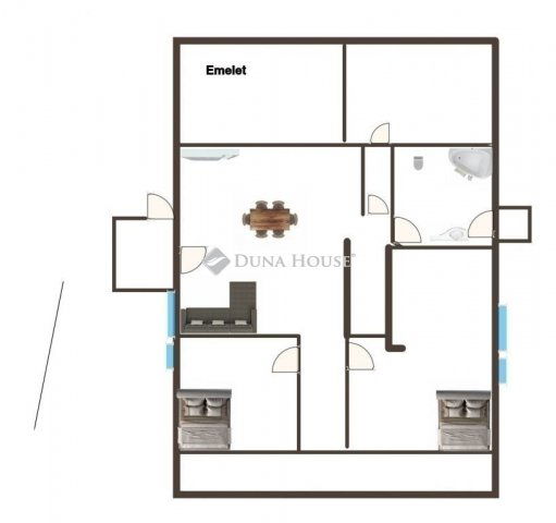 Eladó téglalakás, Kistarcsán 65 M Ft, 3 szobás