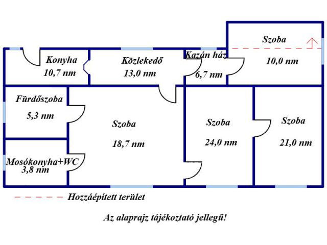 Eladó családi ház, Biharnagybajomban 8.5 M Ft, 3+1 szobás