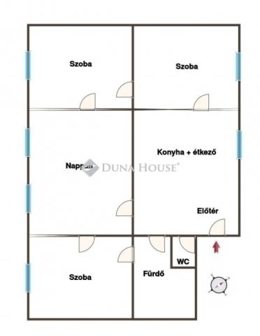 Eladó téglalakás, Budapesten, II. kerületben 184.99 M Ft