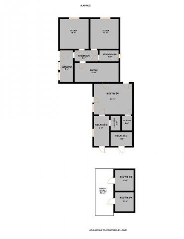 Eladó családi ház, Zsákán 8.49 M Ft, 3 szobás