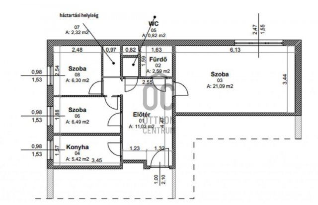Eladó panellakás, Budapesten, III. kerületben 77 M Ft, 3 szobás