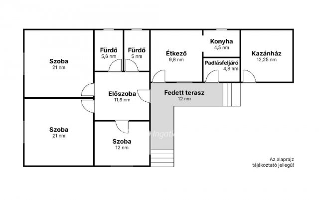 Eladó családi ház, Boldogon 38.9 M Ft, 3 szobás
