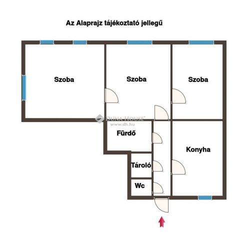 Eladó téglalakás, Szombathelyen, Savaria téren 50.7 M Ft