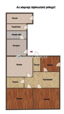 Eladó családi ház, Abdaon 62.9 M Ft, 4 szobás