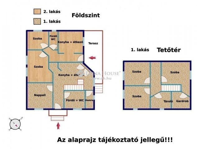 Eladó ikerház, Őrbottyánban 93 M Ft, 6 szobás