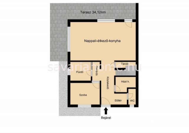 Eladó családi ház, Kőszegen 69.9 M Ft, 2 szobás