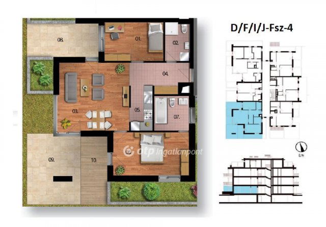 Eladó téglalakás, Budapesten, XI. kerületben 112.375 M Ft