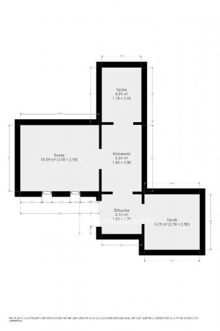 Eladó nyaraló, Szomolyán 10 M Ft, 2 szobás