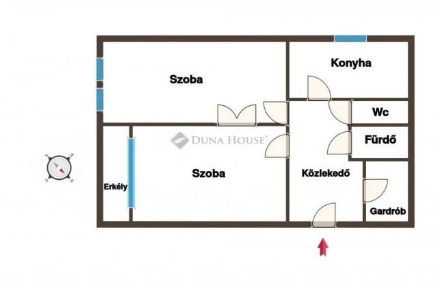 Eladó panellakás, Budapesten, IV. kerületben 67.5 M Ft, 2 szobás