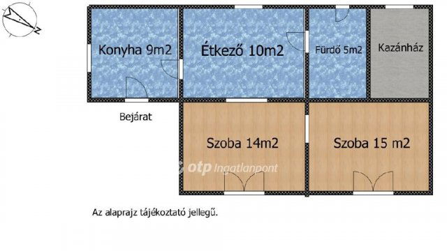 Eladó családi ház, Előszálláson 23 M Ft, 2 szobás