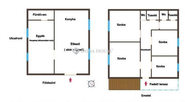 Eladó családi ház, Bodajkon 75 M Ft, 4 szobás