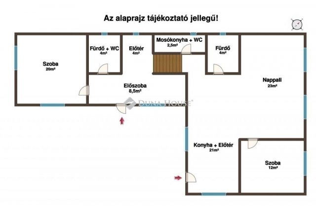 Eladó családi ház, Budapesten, XVIII. kerületben 84.9 M Ft