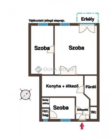 Eladó téglalakás, Budapesten, XIV. kerületben 105 M Ft, 3 szobás