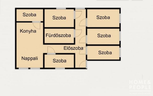 Eladó családi ház, Szegeden 74.5 M Ft, 5 szobás