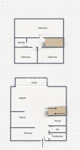 Eladó téglalakás, Deszken 62.9 M Ft, 4 szobás