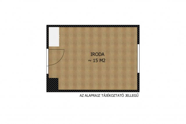 Kiadó iroda, Győrött 45 E Ft / hó, 1 szobás