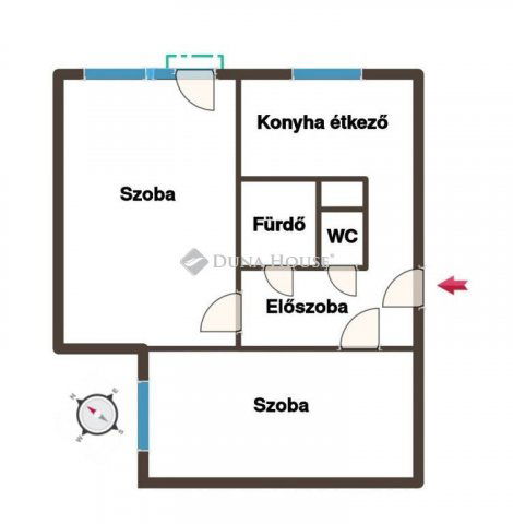 Kiadó panellakás, albérlet, Sopronban 150 E Ft / hó, 2 szobás