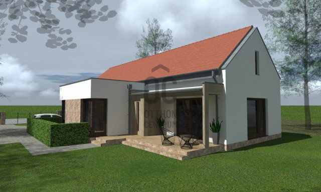 Eladó ikerház, Nagycenken 79.9 M Ft, 3 szobás