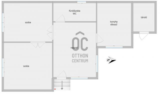 Eladó családi ház, Törtelen 34.9 M Ft, 3 szobás