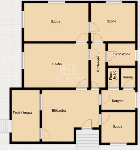 Eladó családi ház, Zircen 93.9 M Ft, 4 szobás