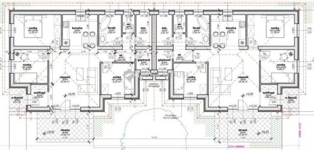Eladó ikerház, Jászberényben 53.9 M Ft, 4 szobás