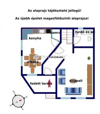 Eladó családi ház, Dunaharasztin 125 M Ft, 6 szobás