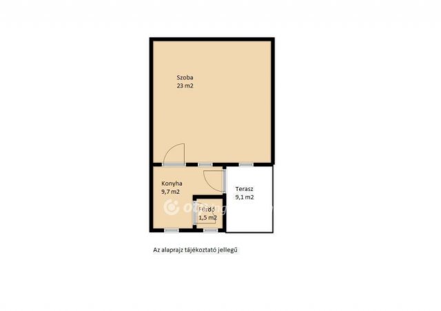 Eladó családi ház, Debrecenben 30 M Ft, 1 szobás