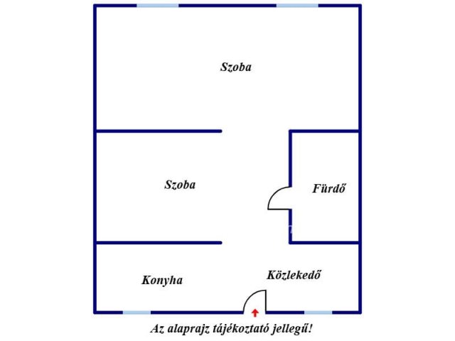 Eladó téglalakás, Szegeden 48.99 M Ft, 2 szobás