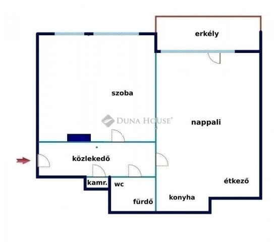 Eladó téglalakás, Budapesten, XIII. kerületben 71 M Ft, 2 szobás