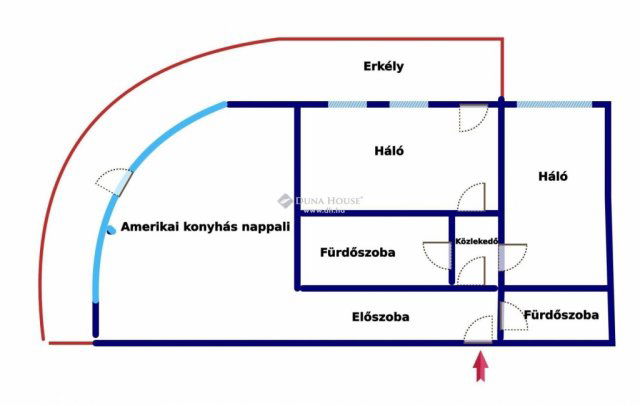 Eladó téglalakás, Budapesten, VIII. kerületben 144 M Ft