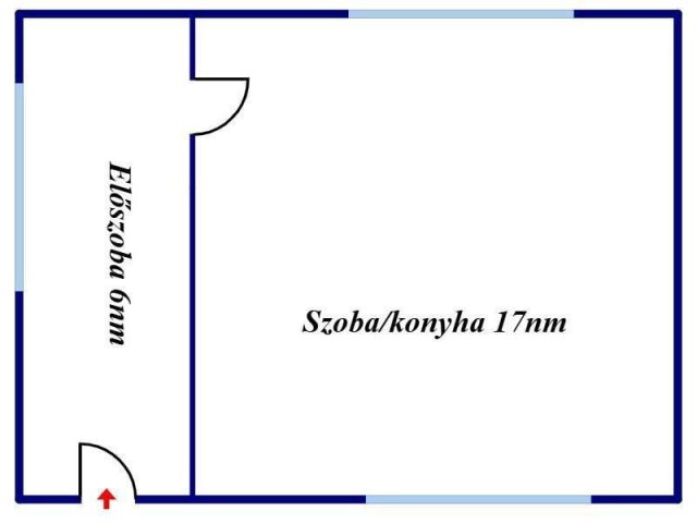 Eladó családi ház, Hosszúpályin 11.5 M Ft, 1 szobás