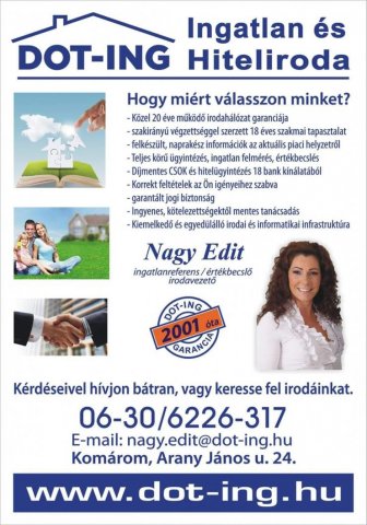 Kiadó panellakás, albérlet, Komáromban 250 E Ft / hó