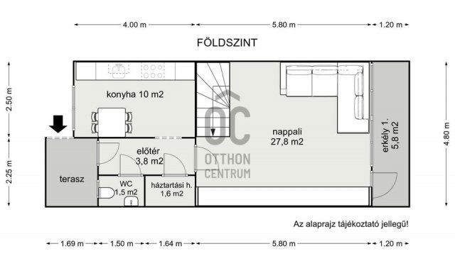 Eladó téglalakás, Szigetszentmiklóson 73.5 M Ft, 3 szobás